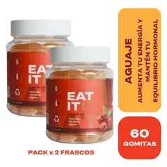 EAT IT SHAKE IT DRINK IT - EAT IT! AGUAJE GOMITAS SABOR GUARANÁ PACK X 2 FRASCOS