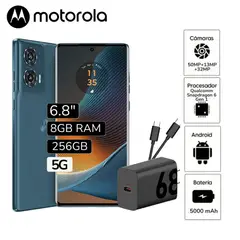 MOTOROLA - Celular Libre Moto Edge 50 Fusion 6.7" Pulg. 8GB RAM 256GB + Audífonos Moto Buds