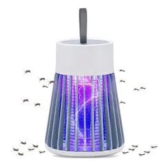 GENERICO - PacK 2 Lámparas eléctricas repelente Led Uv trampa para Mosquitos
