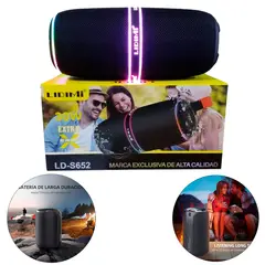 GENERICO - Parlante Inalámbrico Portátil LIDIMI LD-S652 30W Bluetooth TWS - AZUL