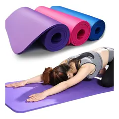 GENERICO - Matt De Yoga 6mm Mat Para Ejercicios Colchoneta Multicolor