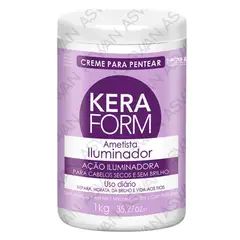 GENERICO - KERAFORM CREMA DE PEINAR AMETISTA ILUMINADOR 1KG - SKAFE