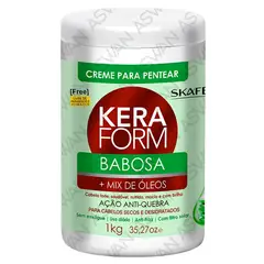 GENERICO - KERAFORM CREMA DE PEINAR BABOSA 1KG - SKAFE