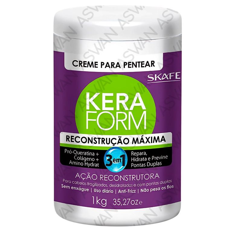 KERAFORM CREMA DE PEINAR RECONSTRUCCION MAXIMA 1KG - SKAFE