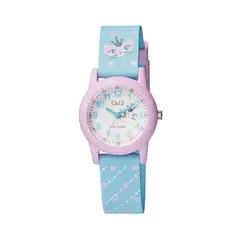 Q&Q - Reloj para Niñas Acuático Resistente 10 BAR Gatito