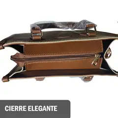 GENERICO - Cartera Bolso de Mano con Correa de Hombro Diseño Casual Elegante