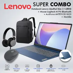 LAPTOP IDEAPAD SLIM 3 14IRH8 CORE i7-13620H MEMORIA 16GB DISCO 512GB SSD M2