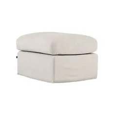 NIHM - Sofá Miró Ottoman de Tela Cream