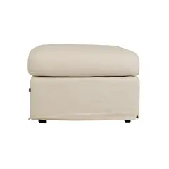 NIHM - Sofá Miró Ottoman de Tela Beige