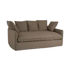 NIHM - Sofá de Tela Sama Grey