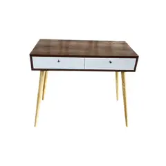 GENERICO - Escritorio Vintage de 2 Cajones Color Bellota