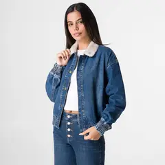 SQUEEZE - Casaca Denim Mujer Marlie