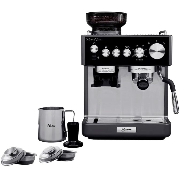 Cafetera Perfect Brew para Espresso con Molinillo BVSTEM7301