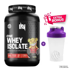 INN INNOVATE NUTRITION - One Whey Isolate 1100 Gr / 1.1 Kg - INN Chocolate + SHAKER