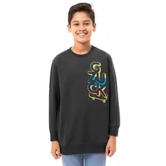 GZUCK - Polera Hoodie Franela Masher Niño