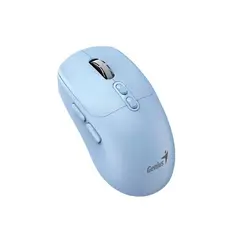 GENIUS - Mouse Nx-8080s Dual WirelessBluetooth Silent 7-Bot Blue