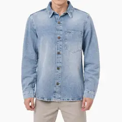GZUCK - Camisaco Denim Hombre New Zarlek
