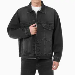 GZUCK - Casaca Denim Hombre Larxo