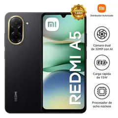 XIAOMI - Redmi A5 Midnight Black - 4GB 128GB