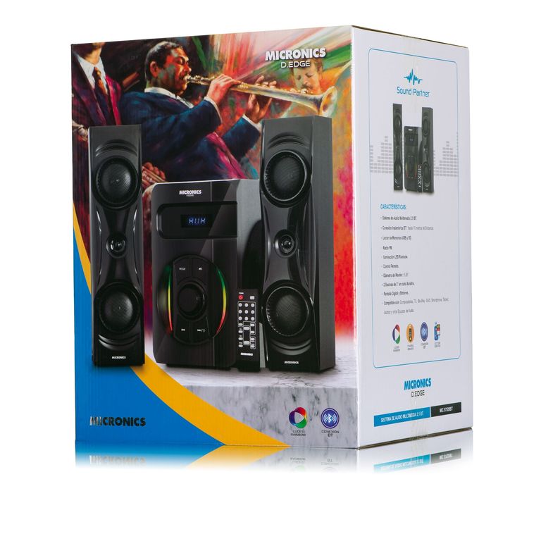 Parlante S7520BT FM SD+USB RC