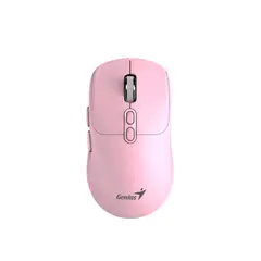 GENIUS - Mouse Nx-8080s Dual WirelessBluetooth Silent 7-Bot Rosado