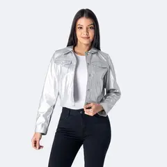 PIONIER - Casaca Cuerina Mujer Kytzyh