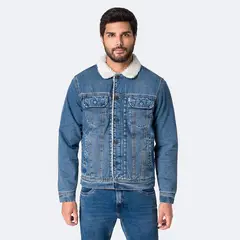 PIONIER - Casaca Denim Hombre Johhn