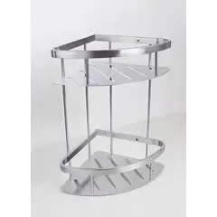 GENERICO - ESQUINERO DOBLE DE ACERO INOXIDABLE