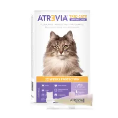 ATREVIA - Antipulgas para gato Trio 6 .3 - 12 .5 Kg x1 Pipeta