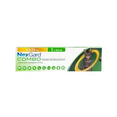 NEXGARD - Antipulgas para gato combo 2 .5- 7 .5kg x1 Pipeta