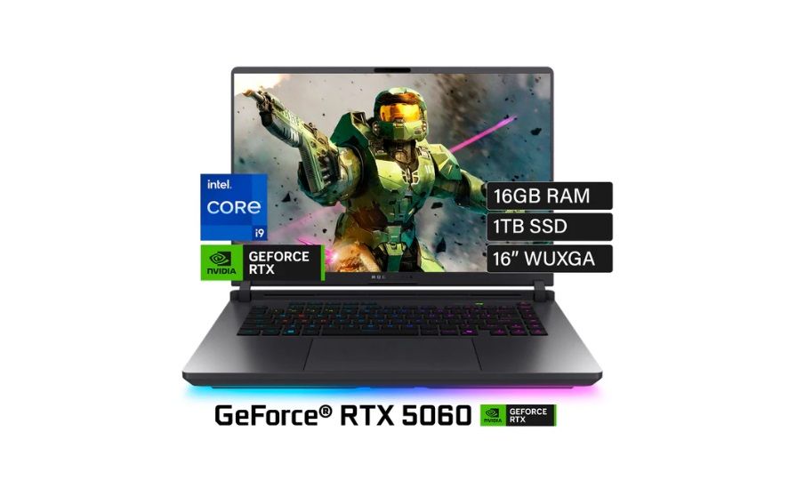 ROG Strix G16 G615JMR-DS94 INTEL COREI9-14900HX 16GB 1TB SSD 8GB VIDEO RTX 5060 16"WUXGA WIN 11