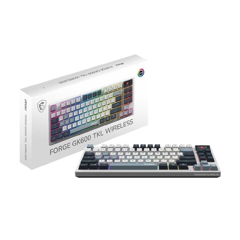 Teclado Gaming Forge GK600 TKL Wireless Sky RGB