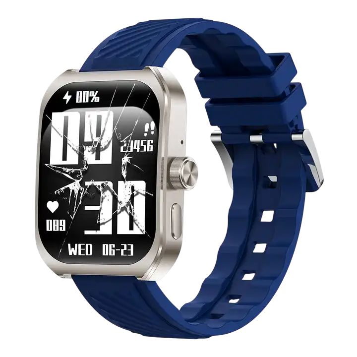 Nuevo Reloj Inteligente Z88 Pro Smartwatch doble correa Azul