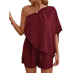 BLWOENS - Mono de verano para mujeres - Rojo