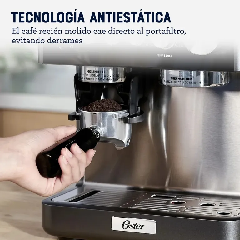 Cafetera Oster®para Espresso Perfect Brew BVSTEM7301 053