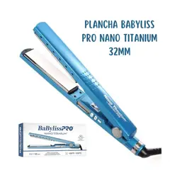 BABYLISS PRO - Plancha Alisadora Nano Titanium 32mm 1 ¼" - 450°F.