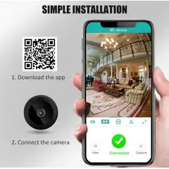 GENERICO - MINI CAMARA ESPIA A9 WIFI