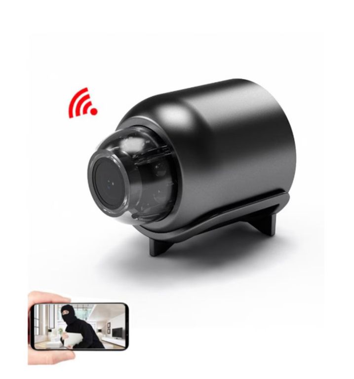 MINI CAMARA ESPIA WIFI CON TUTORIAL DE INSTALACION