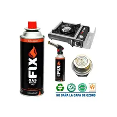 FIX - Gas Butano Ultra Refinado Valvula Universal