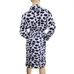 GENERICO - Bata de baño Toalla suave con bolsillo - Diseño tipo vaca