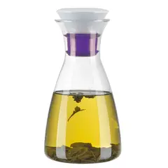 GENERICO - JARRA DE VIDRIO CON TAPA HERMETICA 1000ML