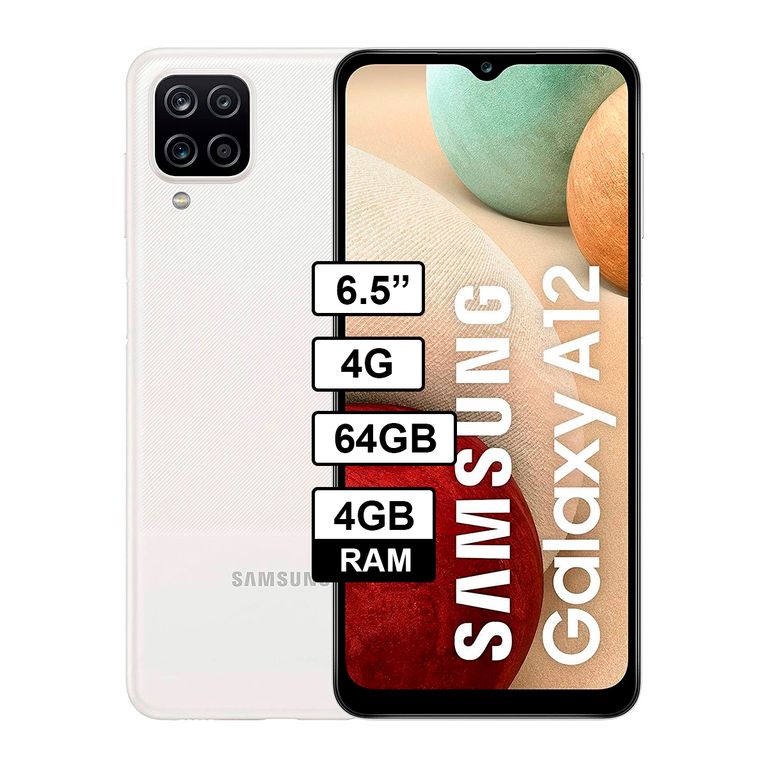 A12 65 64GB 4GB RAM Blanco