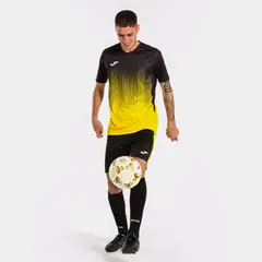 JOMA - Balón Fútbol Flame III Blanco Amarillo Negro T5