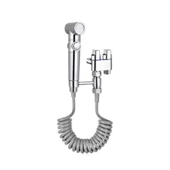 GENERICO - DUCHA BIDET PARA BAÑO CROMADO O NEGRO