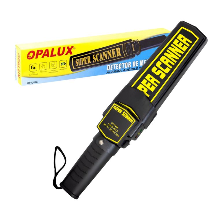 Detector De Metales Recargable Op-Gv96