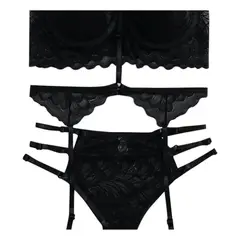 GENERICO - CONJUNTO DE LENCERÍA EXÓTICA PARA MUJER