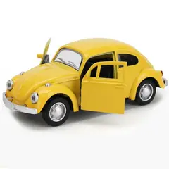 GENERICO - Auto De Colección VOLSKWANGEN ESCARABAJO Amarillo