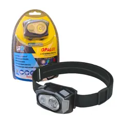 OPALUX - Linterna Frontal RGBW 6W Recargable OP-LM1105