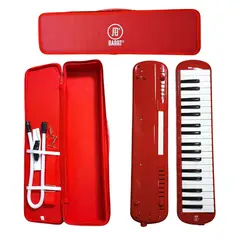 GENERICO - Melódica Barrt de 32 Teclas con Estuche – Rojo