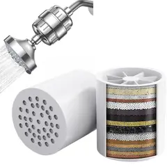 ASDAGI - Repuesto para Filtro Ducha Plateado - 02 Unidades